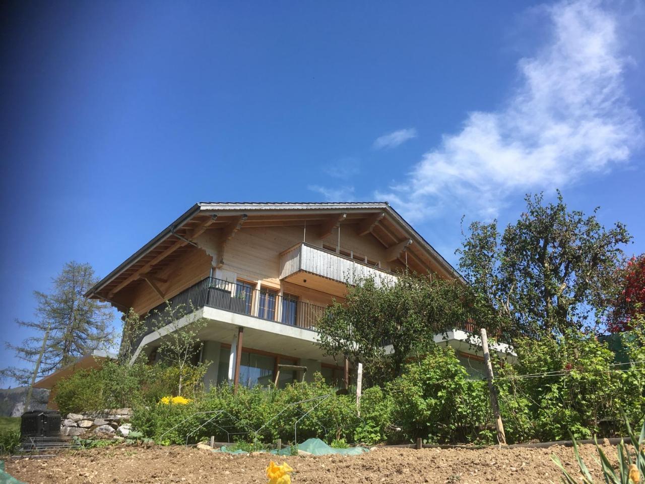 Chalet Park Apartment Mit Sauna Hamam Diemtigen Eksteriør billede